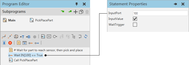Wait for Binary Input